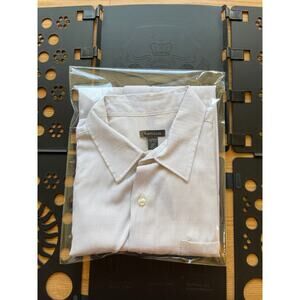 Van Heusen Men's Dress Shirt XL - Long Sleeve Made in Egypt